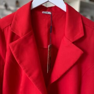 Blazer Social Sol da Terra – Vermelho TAM - GG