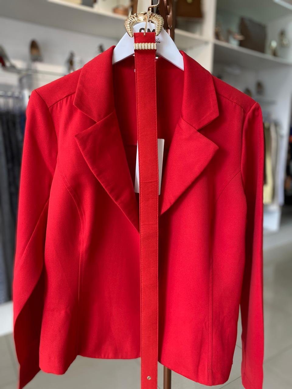 Blazer Social Sol da Terra – Vermelho TAM - GG - Imagem 2