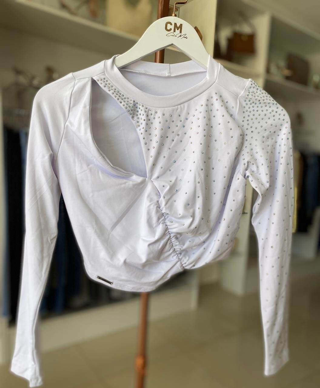 Cropped Feminino Territorial – Manga Longa - Imagem 2
