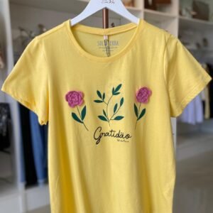 T-Shirt Sol da Terra – “Gratidão”