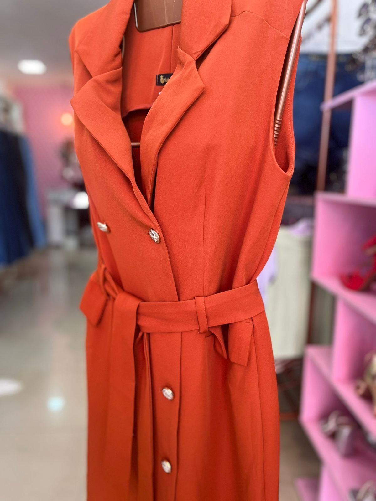 VESTIDO MIDI BLAZER FEMININO - Imagem 2