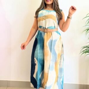 VESTIDO CASUAL ESTILO RIVIERA