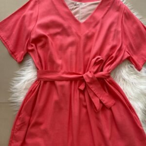 Vestido Plus Size Eduarda Remar – Rosa TAM M
