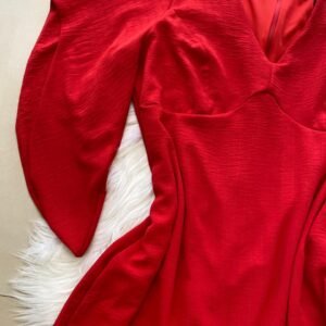 Vestido Plus Size Zenite – Vermelho TAM M