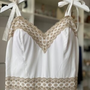 Vestido Longo de Alça Amarrável – Look Lu