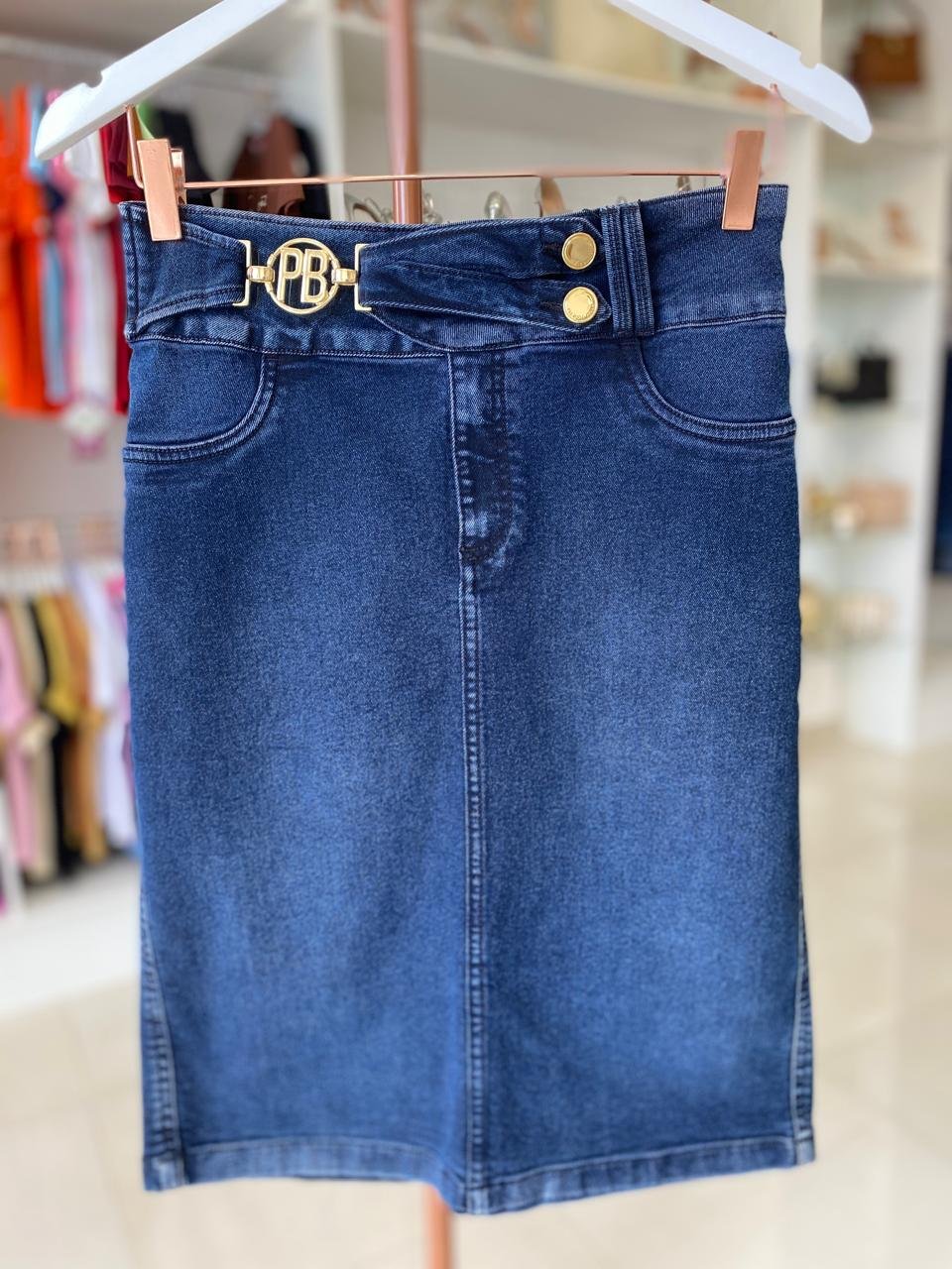 SAIA JEANS DIZ ESCURO DA MARCA PIT BULL TAM 40