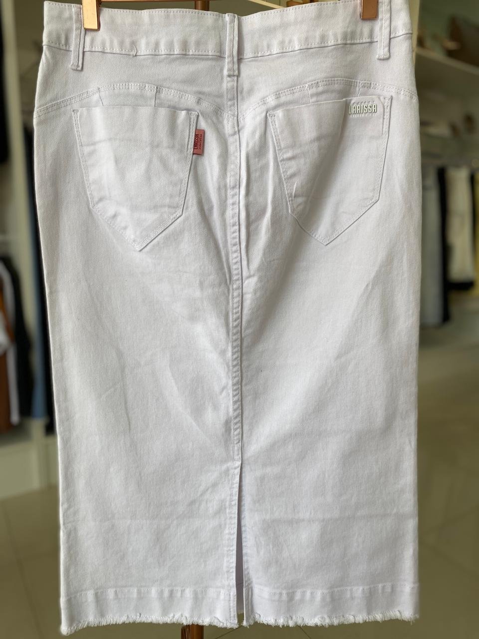 Saia Midi Larissa – Branca